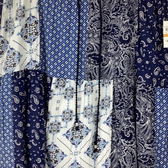 NWT Style & Co Women’s Size 3X Bandana Print Maxi Skirt. - Picture 3 of 8